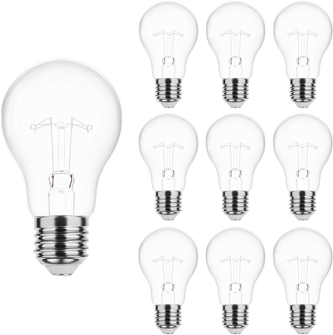 Technik E27 Gloeilamp A55 100W - 1250lm - 2700K - Extra Warm Wit - 10 stuks