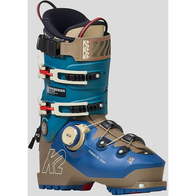 K2 Mindbender 120 BOA, skischoenen, heren, blauw/bruin