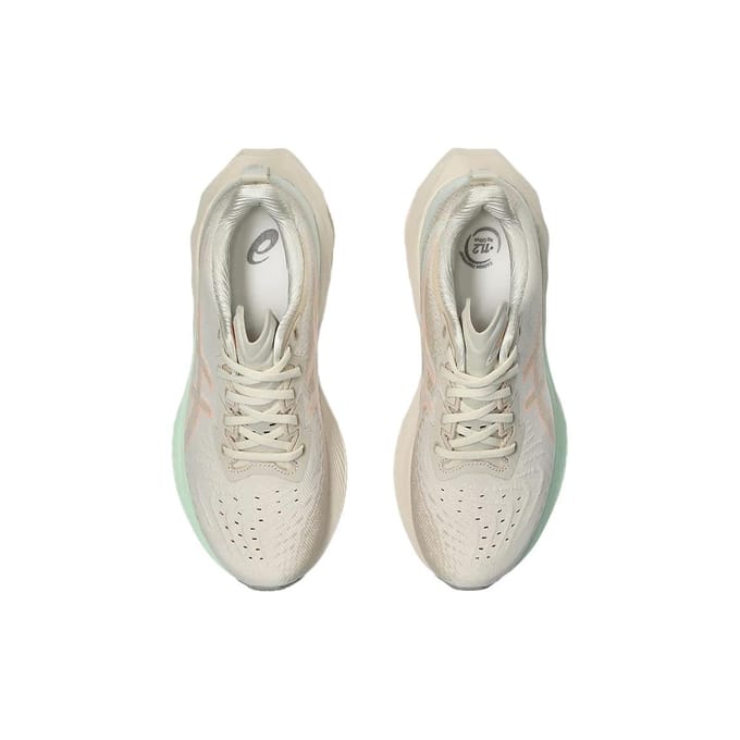 ASICS Novablast 4 Oatmeal Moonrock Dames Sneakers Crème 1012B510-250 39 white