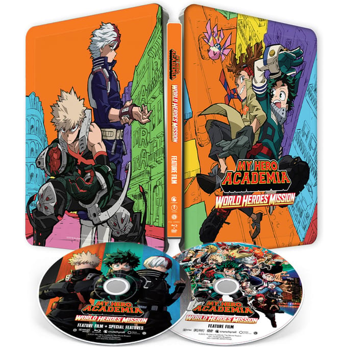 My Hero Academia: World Heroes Mission Steelbook (includes DVD)