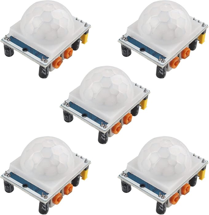 5 Stuks PIR Bewegingssensor Module voor Automatische Verlichting en Veiligheidssystemen