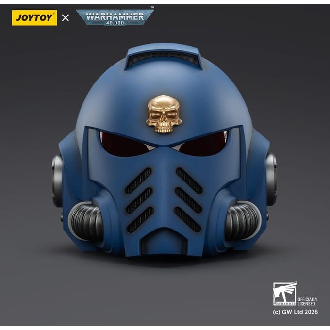 Warhammer 40,000 Captain MkX Helmet Ultramarines 30 cm