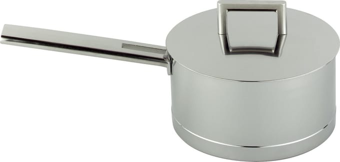 Demeyere Steelpan John Pawson Steelpan met deksel 20cm