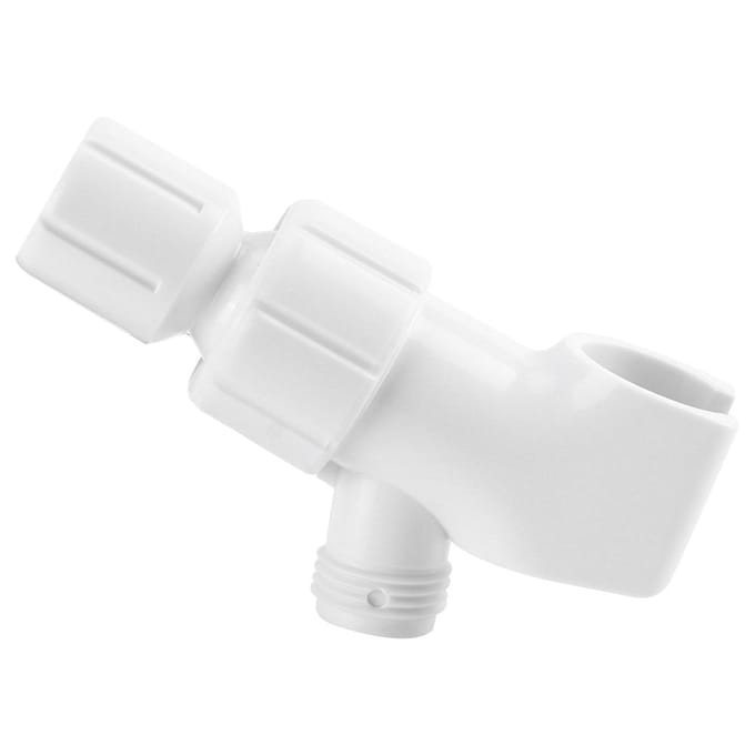 Universele Witte Douche Omsteller Verstelbare Handdouche Beugel Adapter Badkameraccessoire white