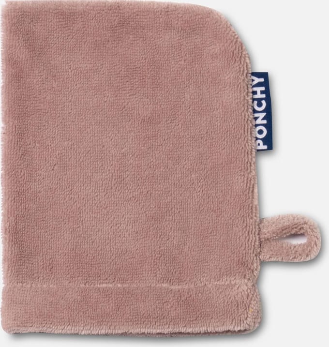Ponchy - Rosa Velho - Bamboe Washand - Set van 5