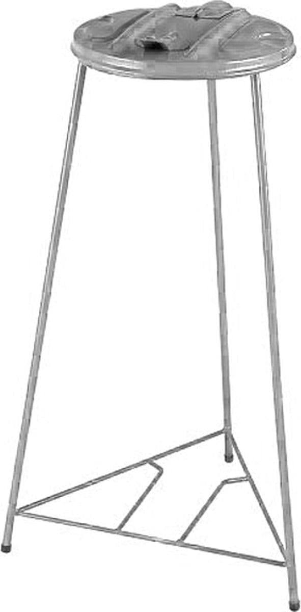 Verzinkte afvalzakhouder 60 liter - Hoogte 95 cm