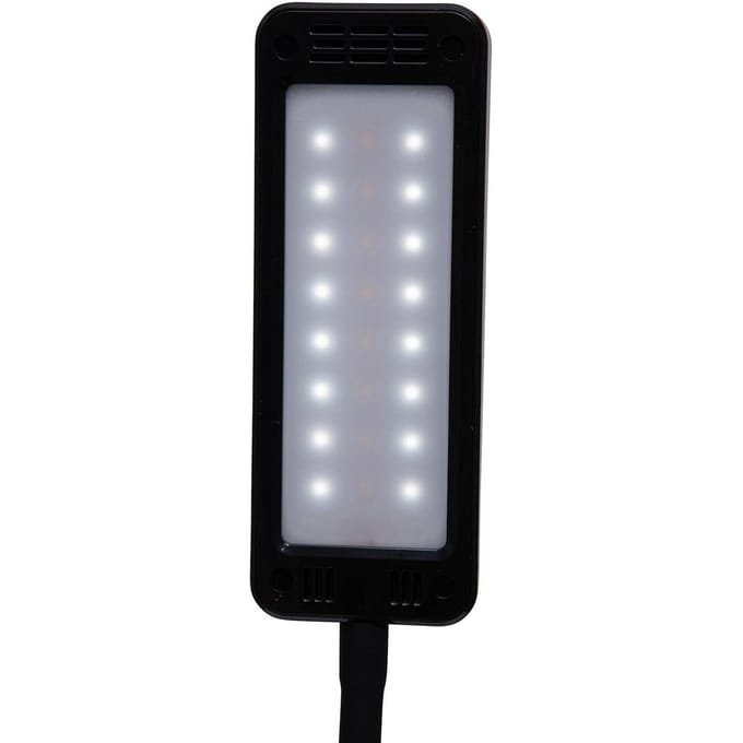 LED bureaulamp MAULpearly, zwart, 38 cm, dimbaar, CCT