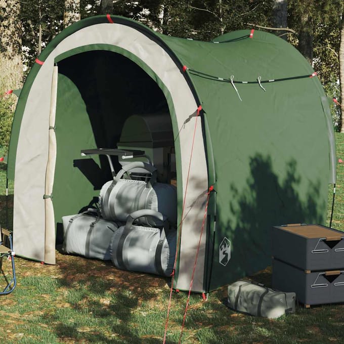 Vidaxl Tente de stockage, Verte, Imperméable