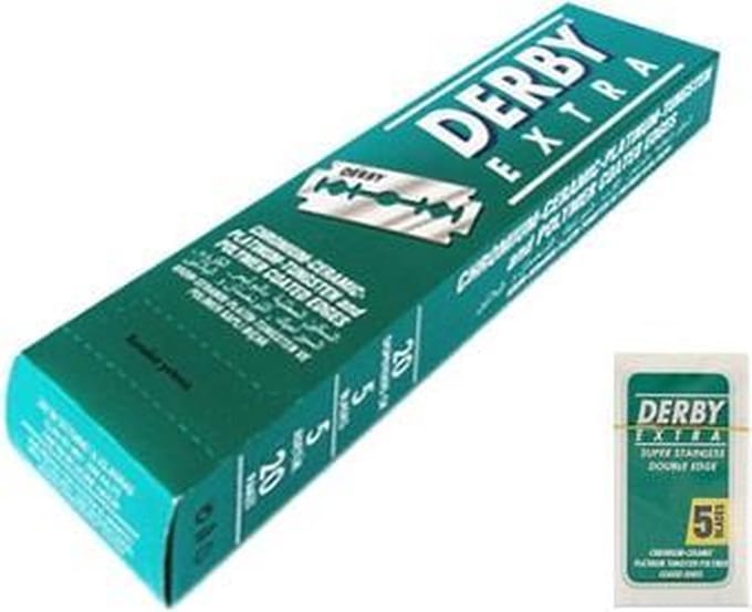 20 Derby Double Edge Blades (4 pack)