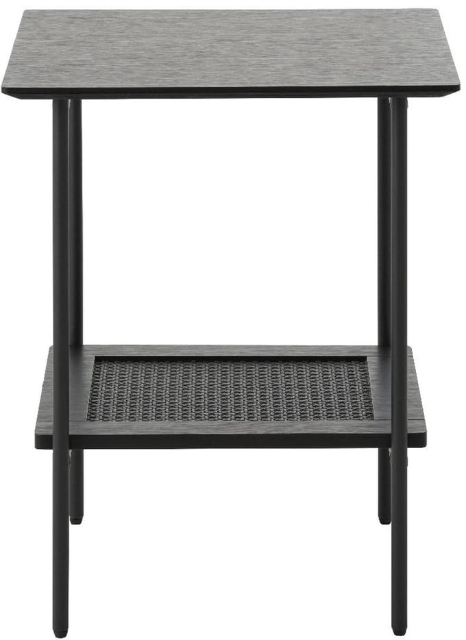 Nordic Home - Meya bijzettafel 45x45 cm - zwart
