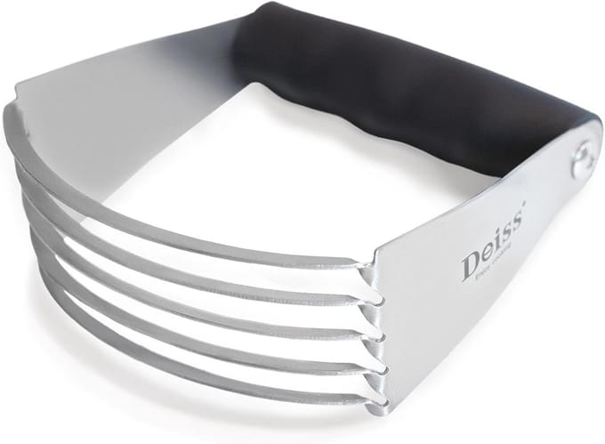 RVS Deegmixeer met Snijder en Antislip Handvat