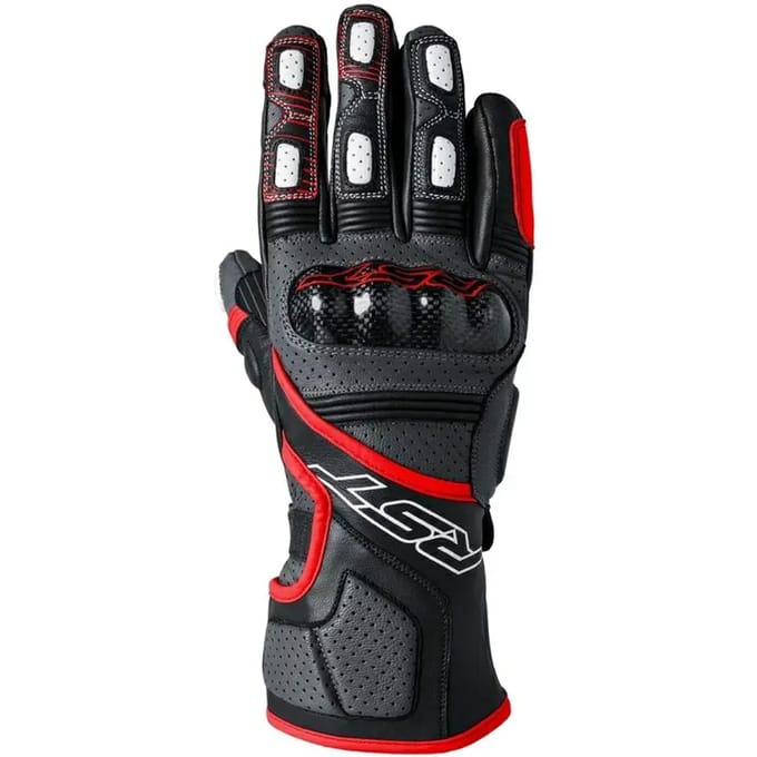 RST Fulcrum Handschoenen Grijs Rood Zwart - Handschoen