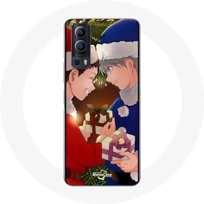 Coque de protection - Maniacase - Vivo Y72 - Design anime - Souple - Noir