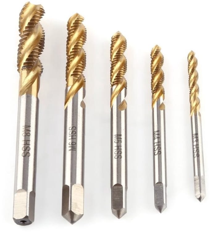 Dailygoody - Schroefkranen - spiraal gefluit - M3 M4 M5 M6 M8 - Draad