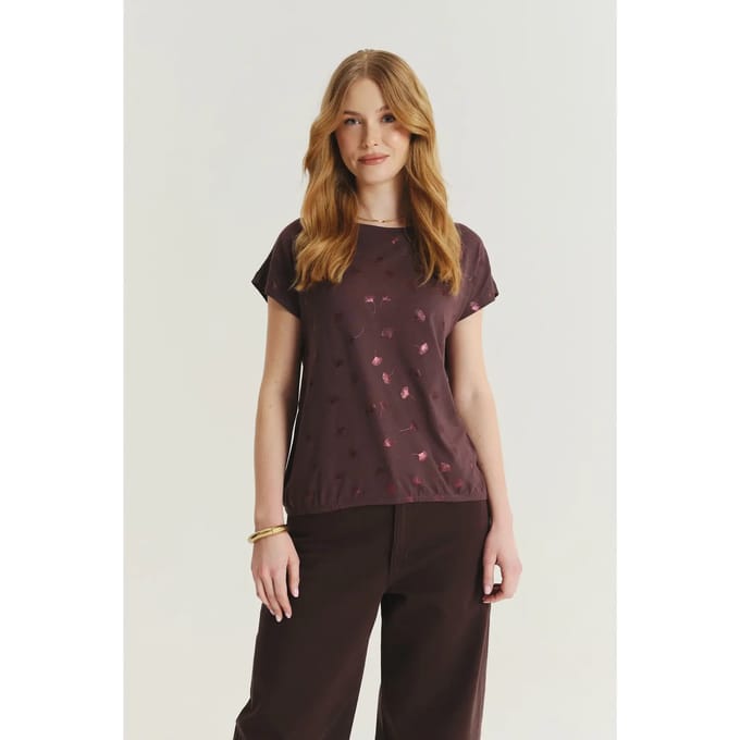 Vrouwen T-shirt met print Greenpoint Regular March