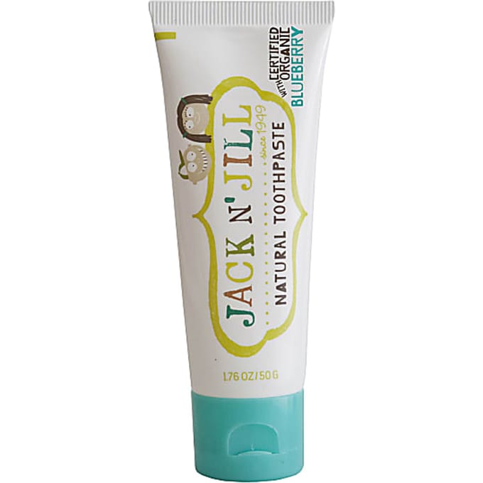 Jack n' Jill, Natural Toothpaste, Blueberry Flavor, 1.76 oz (50 g) beige