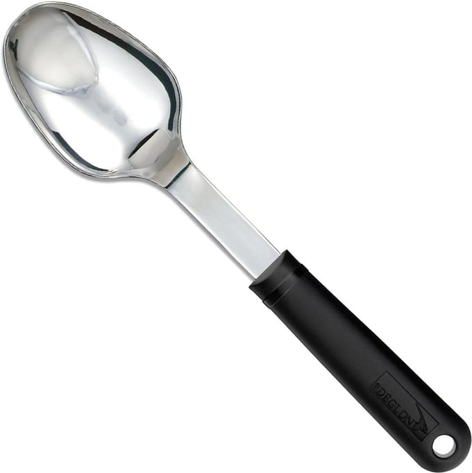 Déglon Korte volle lepel – Stop'Glisse handvat – Compact en duurzaam – 16 cm – Zwart