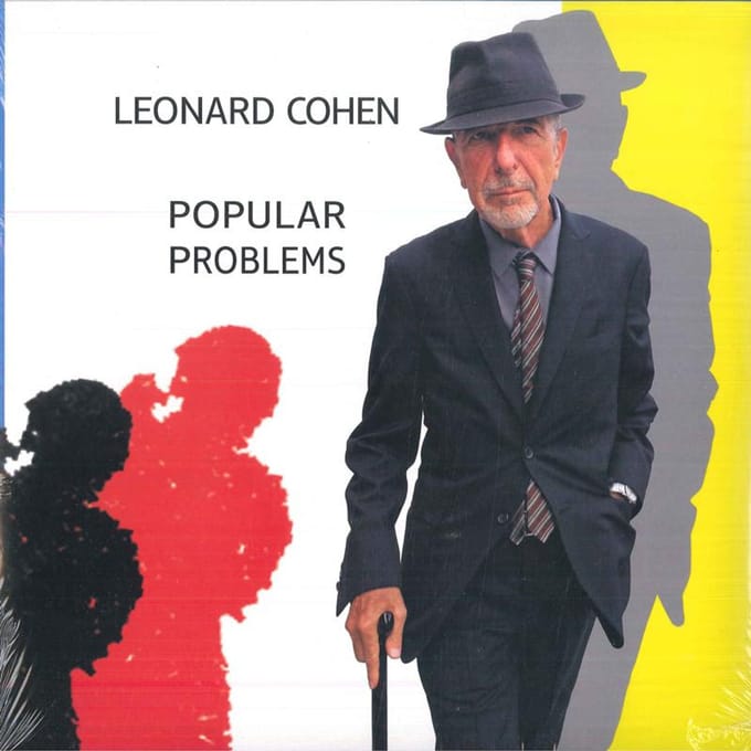 LP LEONARD COHEN - Popular Problems 501429 Columbia 2014 Zwitserland Rock black