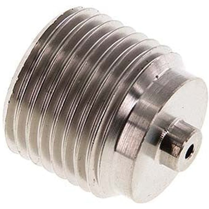 G1/2'' (M) x G1/4'' (F) RVS Adapter voor Manometer - 19 mm - ML-R-S1214-19mm