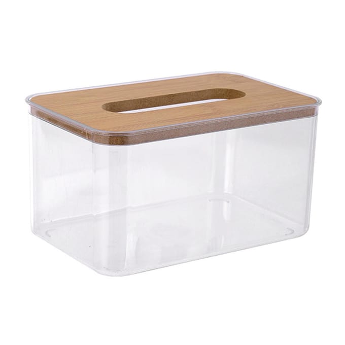 Tissuebox Minimalistische Stijl Grote Capaciteit Decoratieve Tissueboxhouder voor Thuis Woonkamer Eetkamer