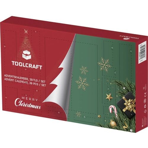 TOOLCRAFT 39-parts Adventskalender 2025 Gereedschap