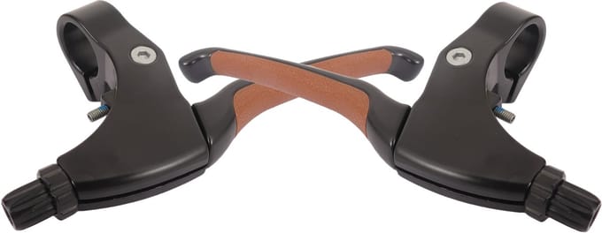 Saccon Remgrepenset Cantilever/rollerbrake 4-vinger Zwart 2-delig