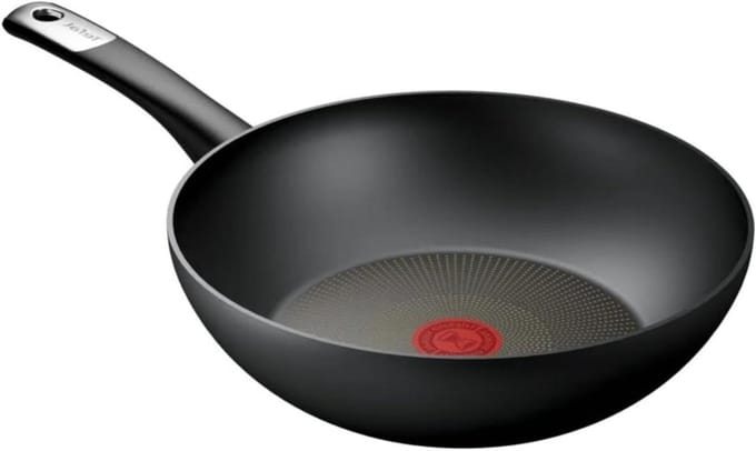 Wok Pan - Koekenpan - Roerbakken - Non-stick Coating - 28 cm - Zwart