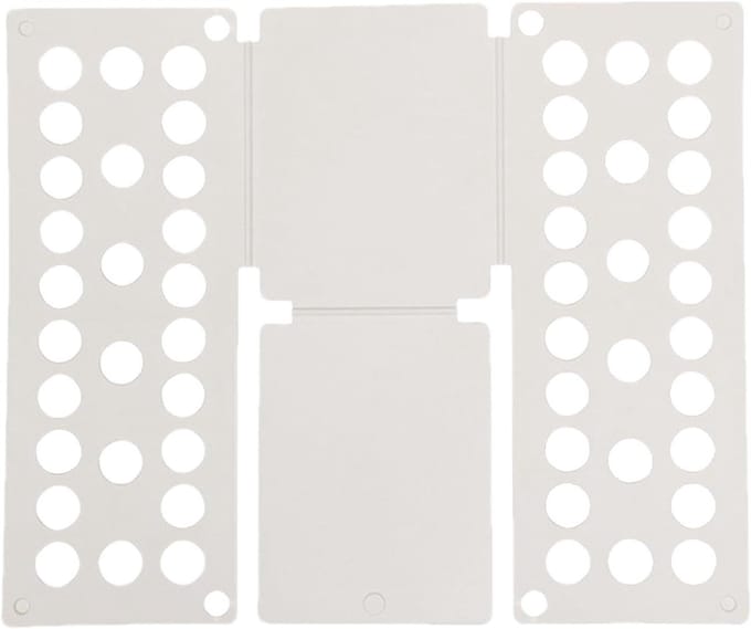 Kleding Vouwplank - Wasgoed Organizer - Efficiënt Kleding Vouwen - Ruimtebesparend Ontwerp - 40x48cm - Wit