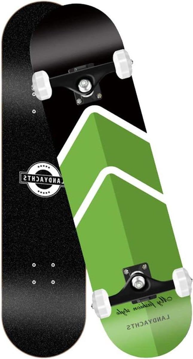 Compleet Skateboard - Beginnersboard - Stunts en Tricks - Dubbele Kick - 31 inch - C
