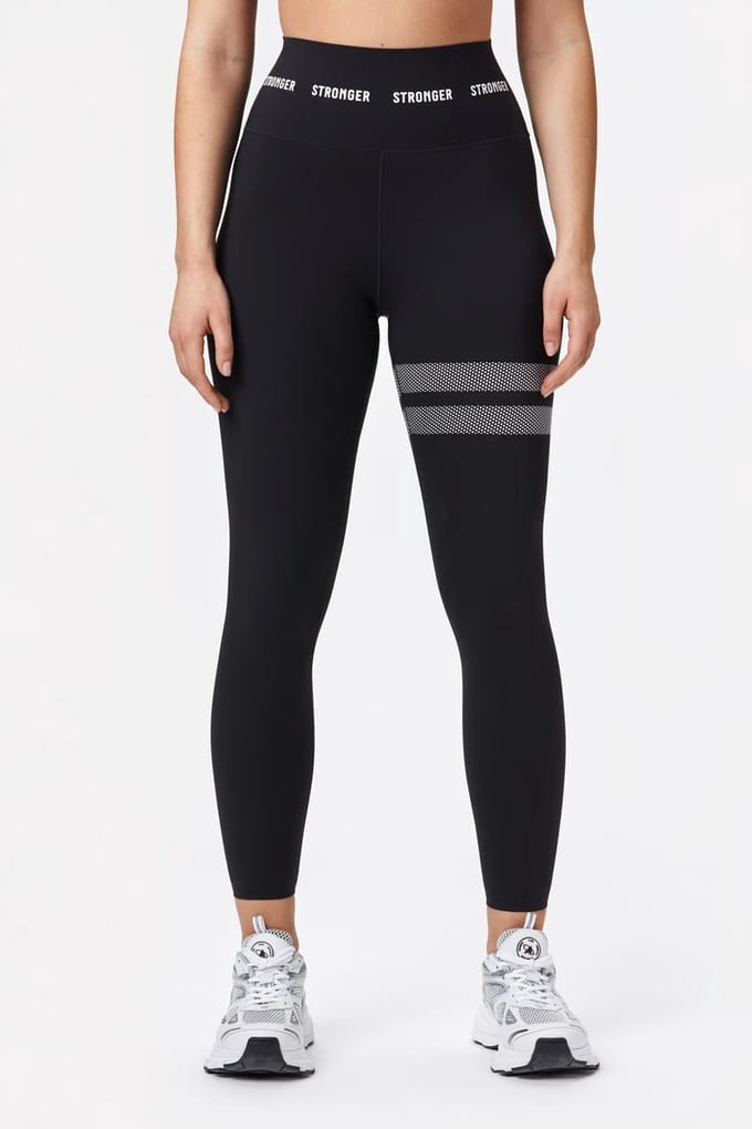 Stronger - Sharp HW - Sport Tights - Dames - Zwart - Maat XS