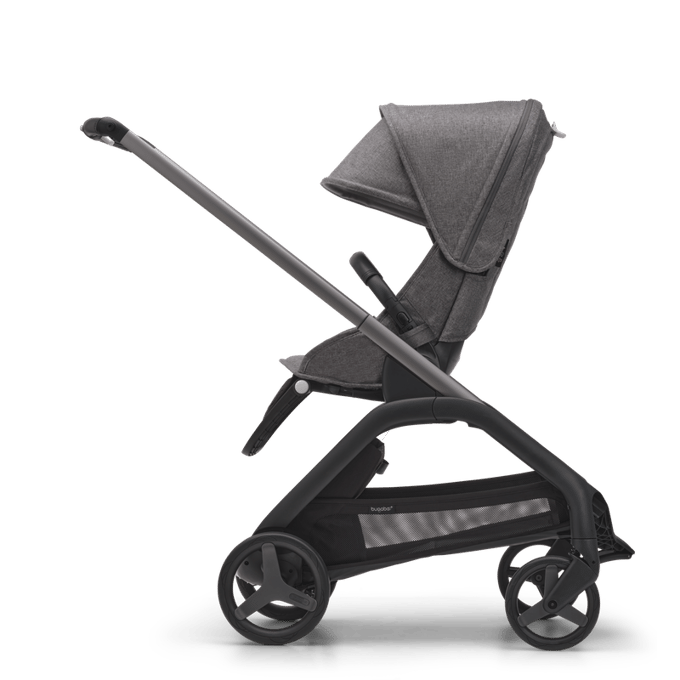 Bugaboo Dragonfly Kinderwagen - Grey Mélange Bekleding grey mélange bekleding