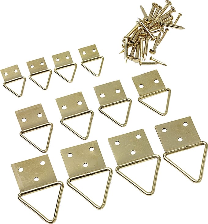 ARTITEQ Lijstaccessoire Klapogen en spijker set 12 stuks