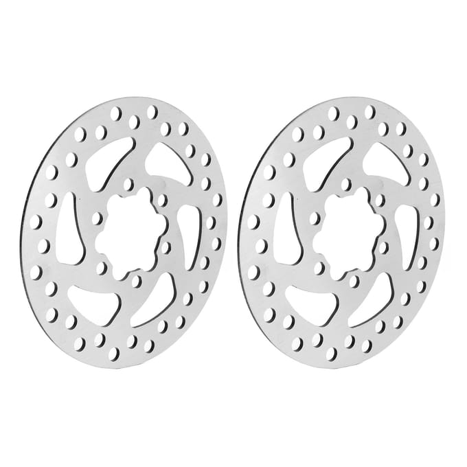 120mm Fiets Schijfremrotoren Mountainbike Vervangende Schijfremset met Schroeven white