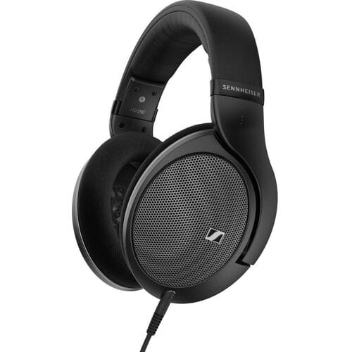 Sennheiser HD 550 Over Ear koptelefoon Kabel Zwart Headset HiFi