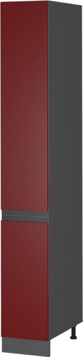 Vicco R-Line Apotheekkast – 30 cm J-vorm Rood