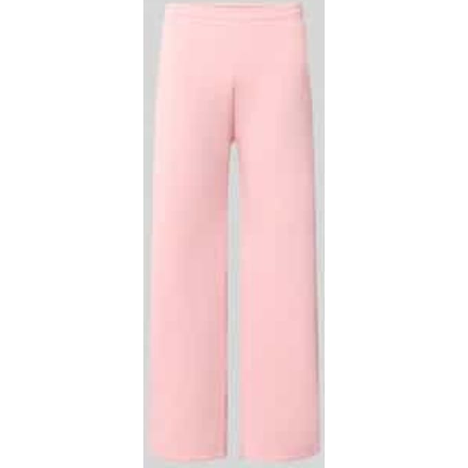 Straight fit sweatpants katoenmix