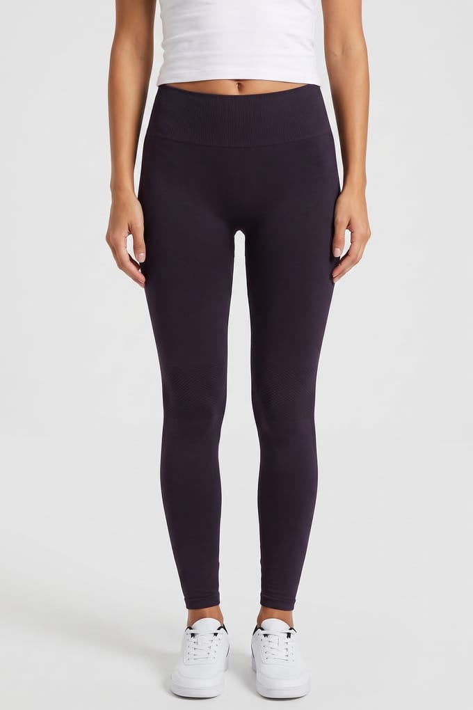 ARKET Riborg Seamless Tights Blue Größe: M | Sport-Leggings Outlet | Damen | Blau