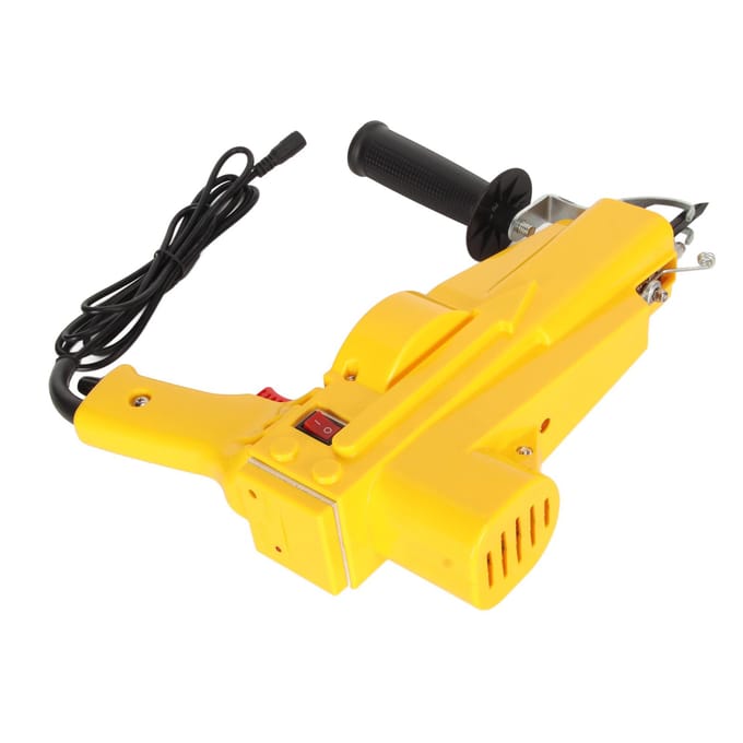 2 in 1 Tapijttuftmachine Gesneden Pool Luspool 40 Steken Per Seconde Tuftmachine met UK Plug yellow
