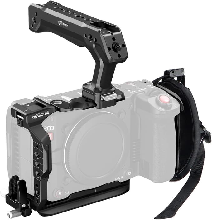 Cage Kit voor Canon C50 - Professionele Behuizing voor Videoproductie, Stabilisator en Accessoires