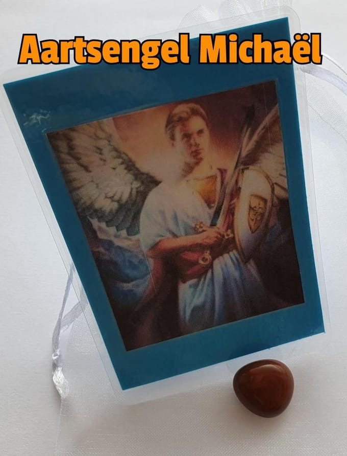 Aartsengel Michael/ Jaspis Rood