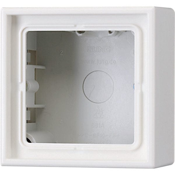 Jung LS range Opbouwschakelaars - LS581AWW - E2AZW