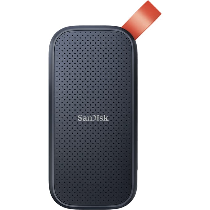 SanDisk SDSSDE30 2 TB Externe SSD harde schijf USB-C 3.2 Gen 2 Zwart SDSSDE30-2T00-G26