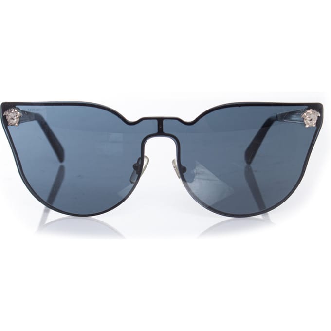 Versace Zwarte cat eye medusa zonnebril