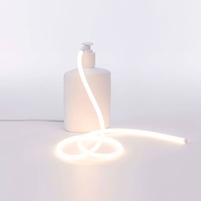 SELETTI LED decoratie-tafellamp Daily Glow zeepdispenser