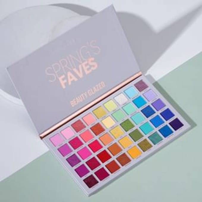 BEAUTY GLAZED - 45-Color Spring's Fave Eyeshadow Palette 72g