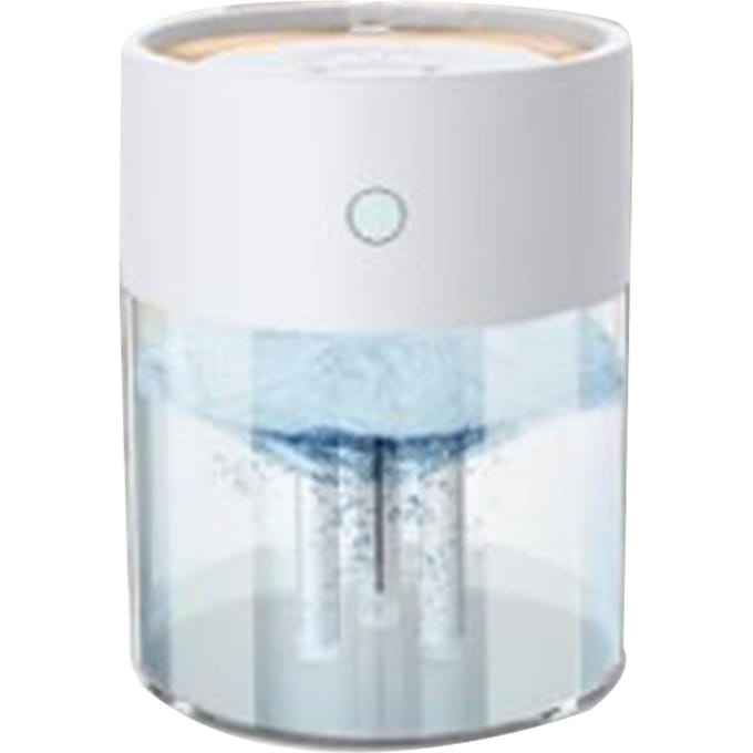Luchtbevochtiger 2L Grote Capaciteit Stil USB 3 Modi Hydraterende Diffuser voor Thuis white