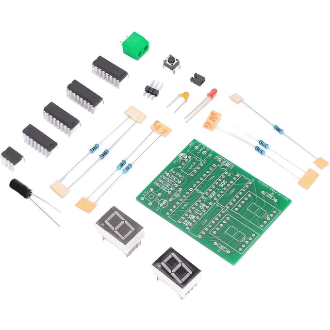 30-60s Teller Module Kit Digitale Elektronica Technologie Timer voor Soldeeroefening Leren