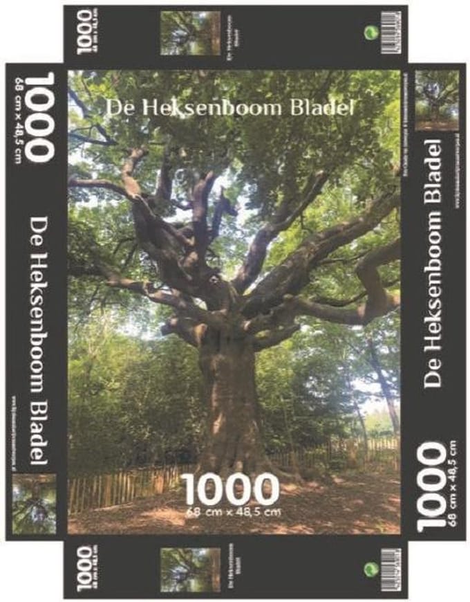 Lijstenmakerij van Antwerpen Heksenboom Bladel - Puzzel 1000 stukjes