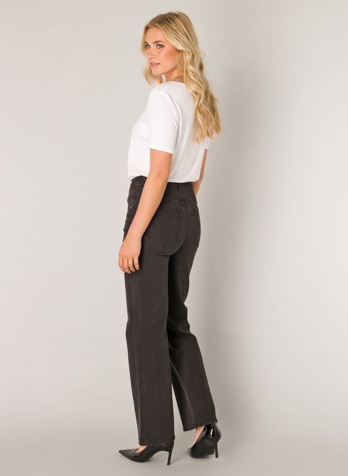 BASE LEVEL Amy Bottoms - Black - maat W36 / L32