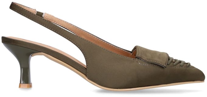 Sacha - Dames - Groene slingbacks - Maat 41